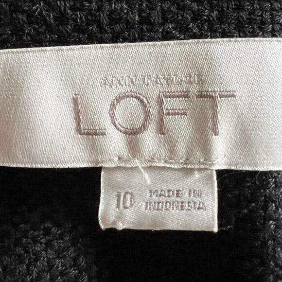 Loft Black Mini Skirt Career Business‎ Office Cocktail Party - Picture 5 of 5